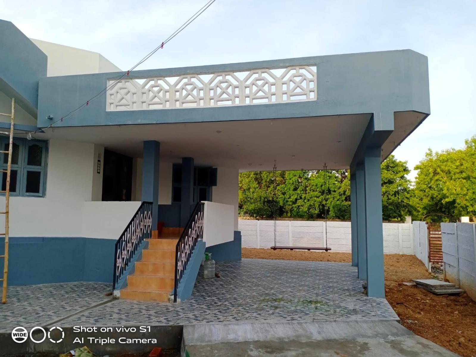 Madura Homestay - Gorgeous Home With 2Bhk 5 Minutes From Nh44 Madurai Bagian luar foto